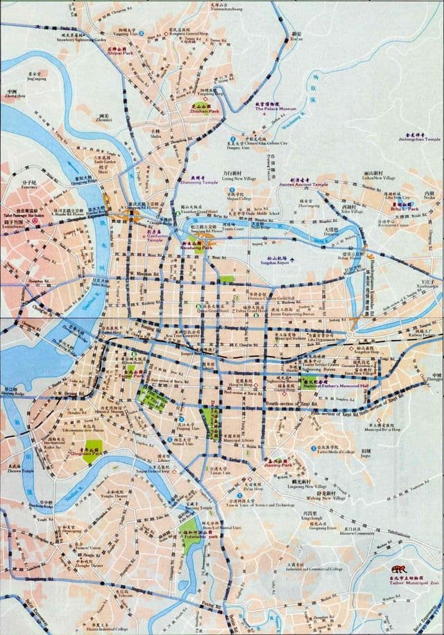 Mapa drogowa Taipei